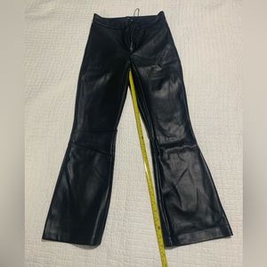 Zara Faux leather pants
